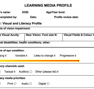 Learning Media Profile