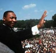 Martin Luther King, Jr. giving "I have a dream" speech