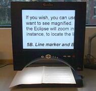 text magnifying device