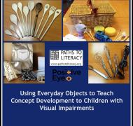 Using everyday objects to teach concept development to children who are blind or visually impaired