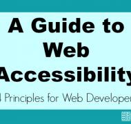 Collage for A Guide to Web Accessibility