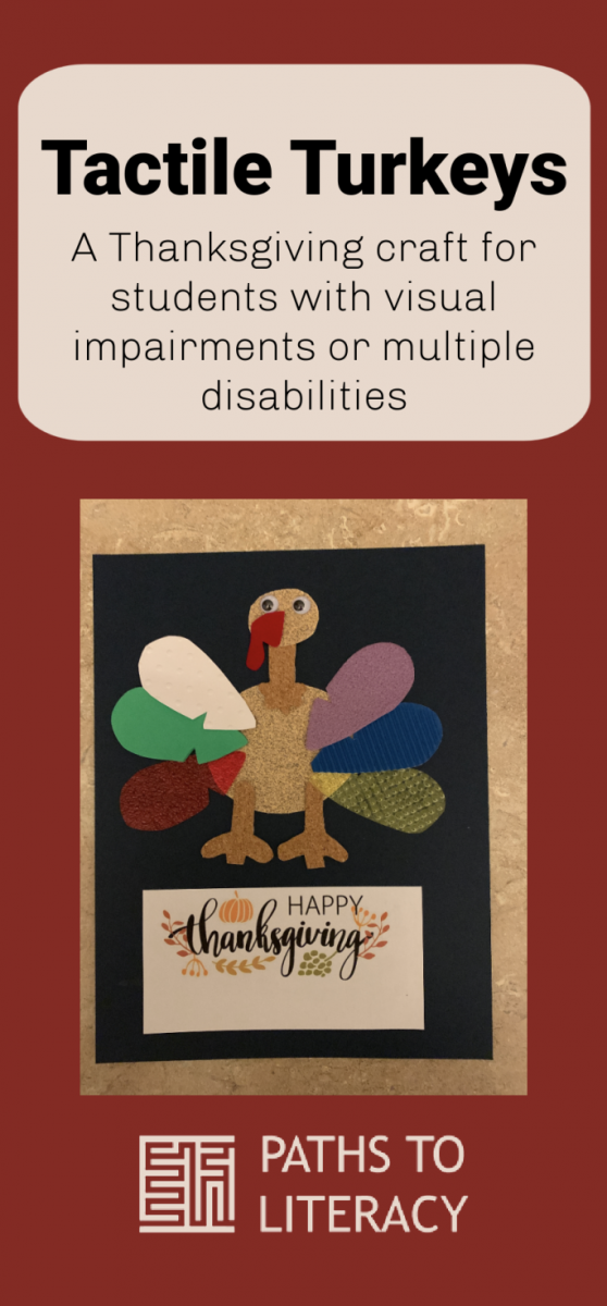 Tactile turkey collage