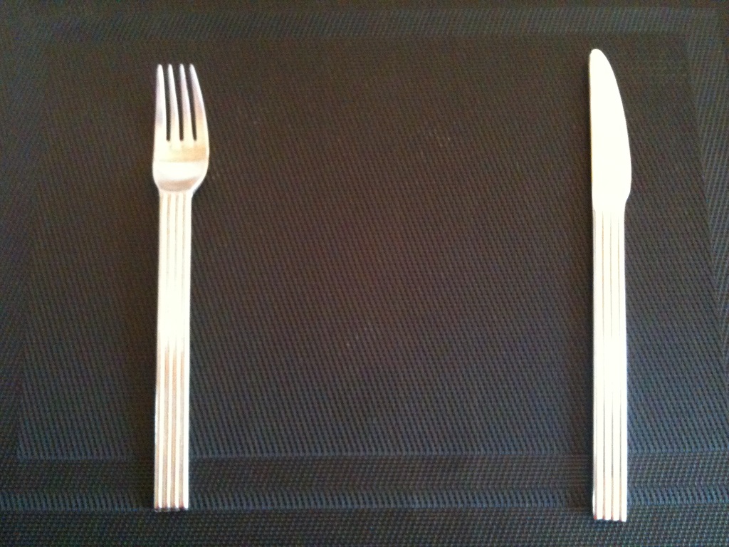 Fork and knife