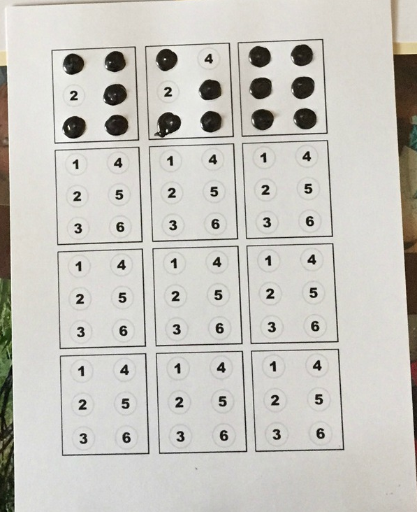 braille alphabet cards activity