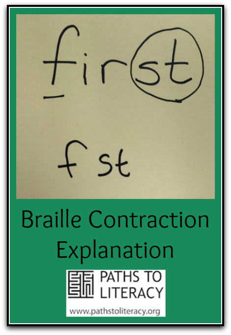 braille contraction collage