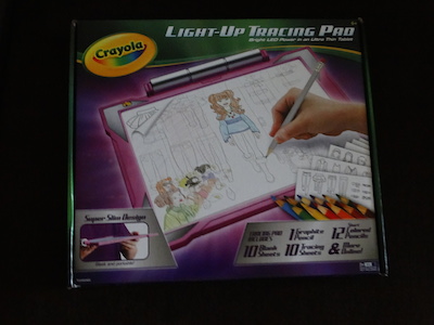 Light-Up Tracing Pad Packaging