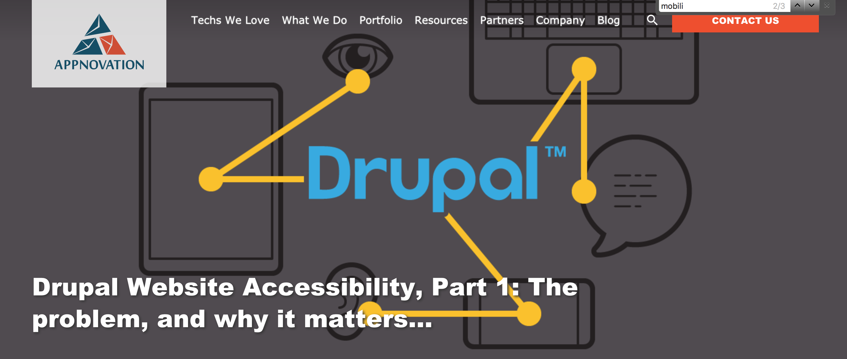  Drupal Website Accessibility, Part 1: The problem, and why it matters…