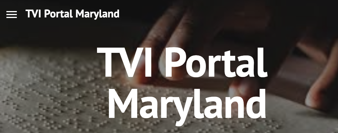 Banner of TVI Portal Maryland