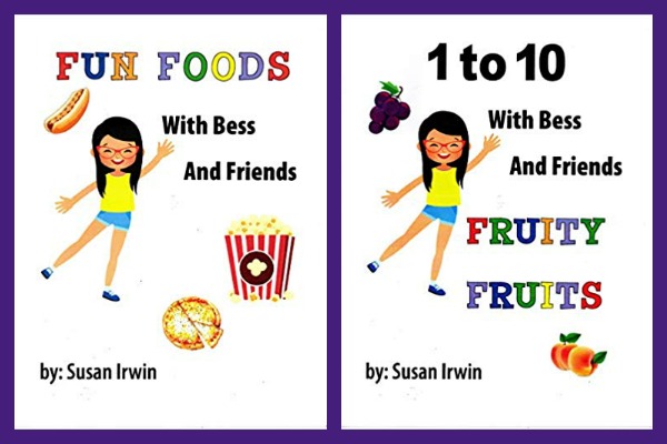 Covers of Fun Foods and Fruity Foods