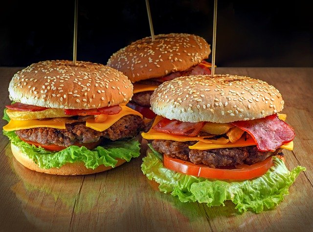 picture of hamburgers