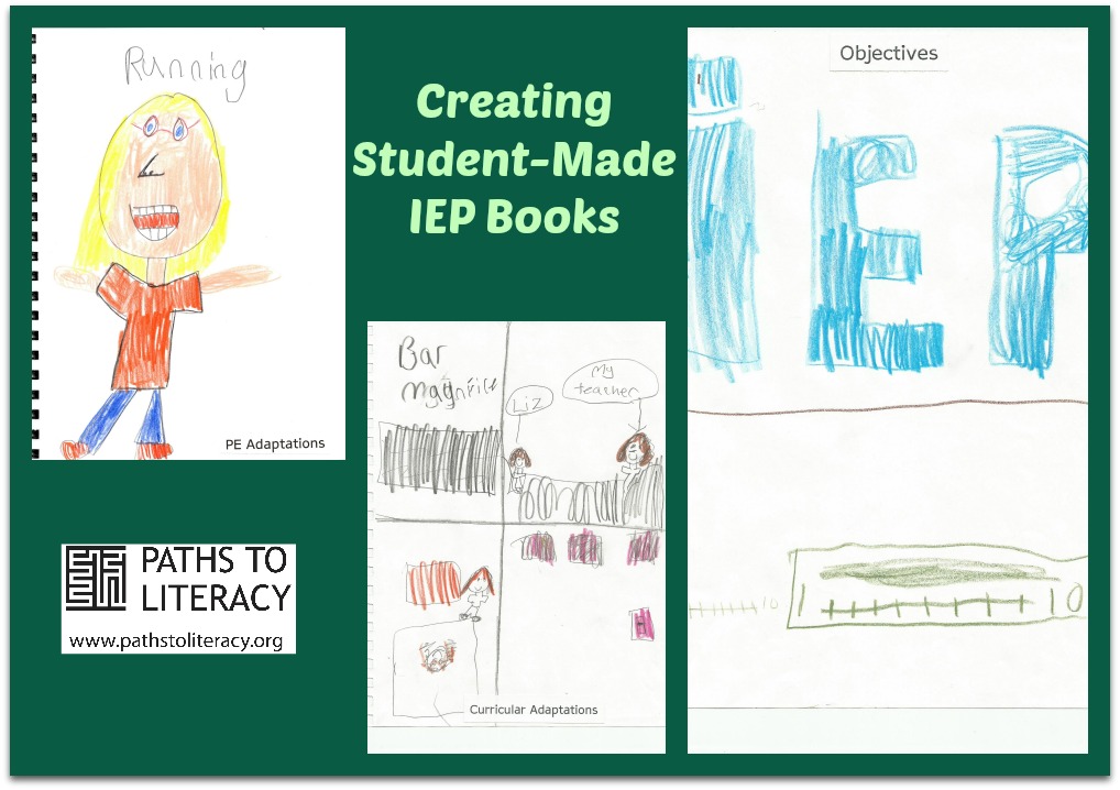 creating student-made IEP book