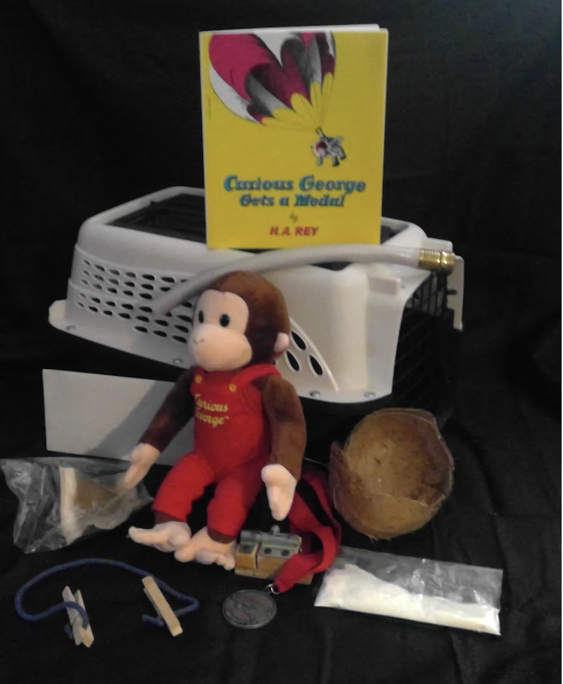 Story box items for Curious George