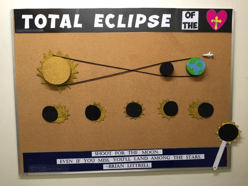 Eclipse bulletin board