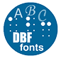 Icon from Duxbury Braille TrueType Fonts download