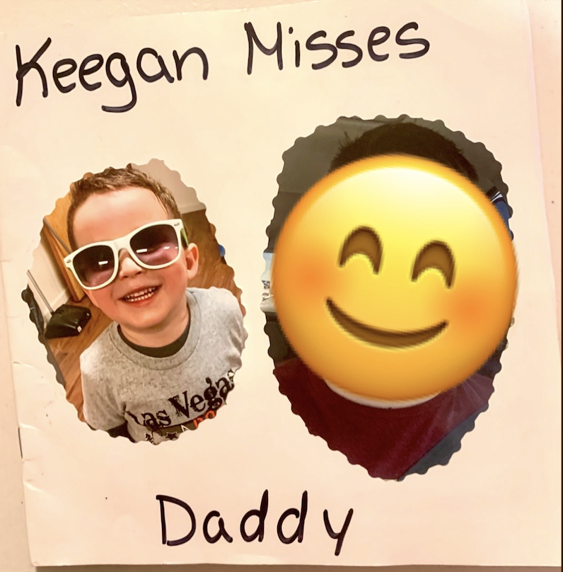 Keegan Misses Daddy