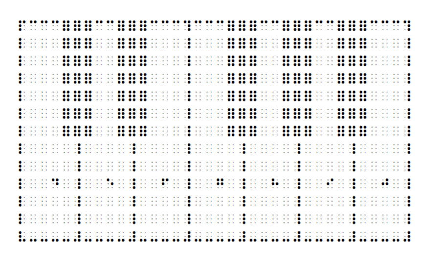 piano braille design photo