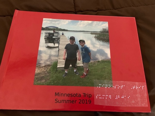 Summer Book of trip to Minnesota