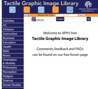 APH Tactile Graphics Library