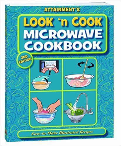 cover of look n cook microwave cookbook