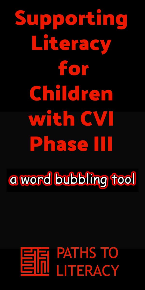 Collage of word bubbling tool